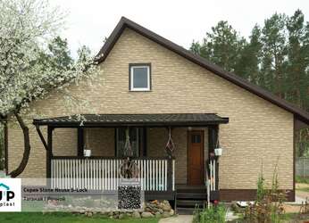 Фасадная панель Stone House S-Lock Таганай Речной Фасадная панель Stone House S-Lock Таганай Речной